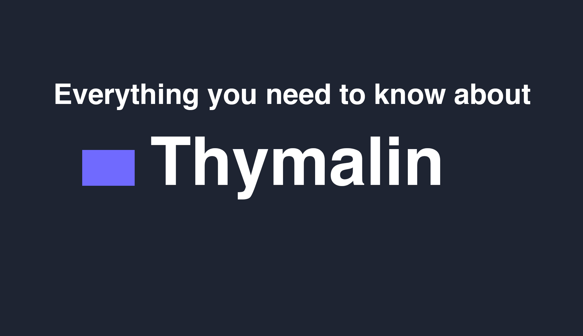 Thymalin - Everything you need to know. | World Of Peptides